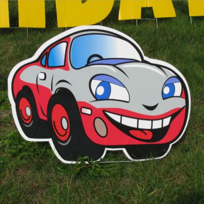 Cars and Street Signs | Yard Greetings Lawn Signs | Happy Birthday ...