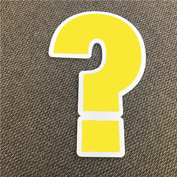 symbol-question-yellow-and-white-yard-greeting-card-sign-happy-birthday-over-the-hill-plastic